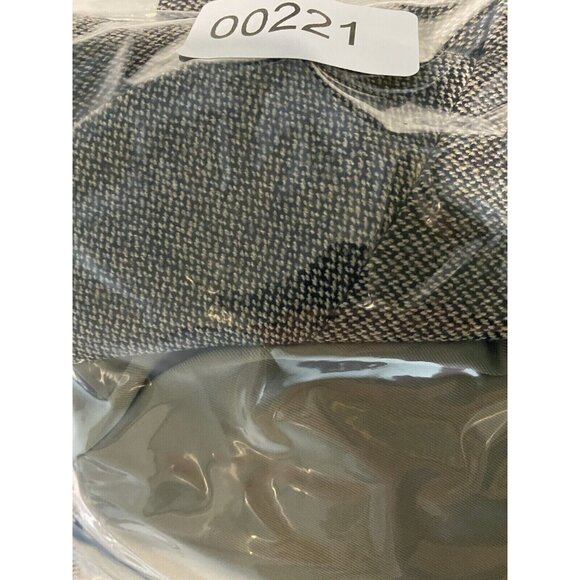 Ralph Lauren Chaps Mens Blazer Size 46 Long Black Tan Herringbone Sport Coat - Picture 10 of 10